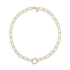Sardinia III Chain w/ Pave Clasp