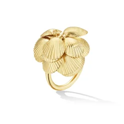 Shell Charm Ring