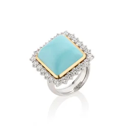 Sleeping Beauty Turquoise Ring