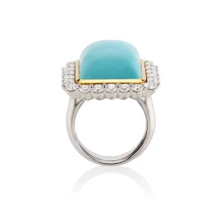 Sleeping Beauty Turquoise Ring