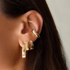 Small Meryl Hoops