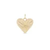 Small Pour Toujours Heart Charm