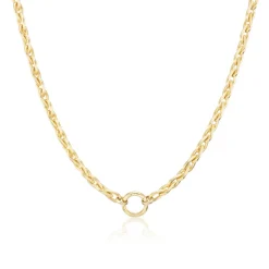 Small Teardrop Chain Necklace