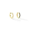 Small Triplet Hoop Earrings
