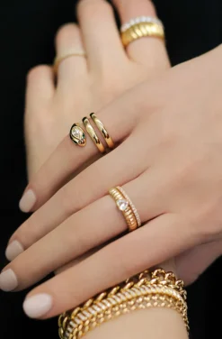 Snake Coil Pinky Ring