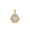 Southwestern Aquamarine Charm