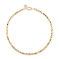 Textured Lee Cable Short Chain