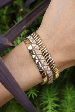 Thin Diamond Cleo Bracelet