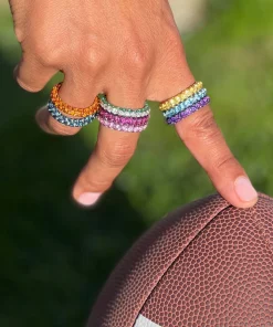 Three Sided Amethyst Ring