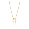 Tiny Horseshoe Pendant