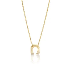 Tiny Horseshoe Pendant