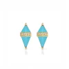 Turquoise Pietra Studs