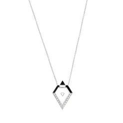 Universe Line Pendant with Diamonds