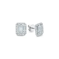 White Gold Ascension Earrings