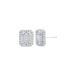 White Gold Ascension Earrings