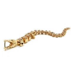 XL Alligator Vertebrae Bite Earring