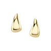 Yellow Gold Small Claw Earrings